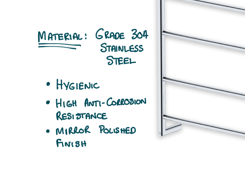 Tech Ladder Rail material